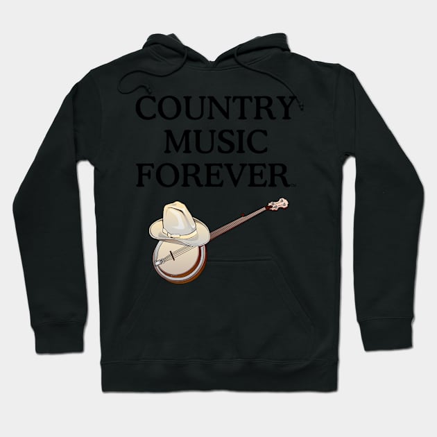 Country Music Forever Hoodie by teepossible